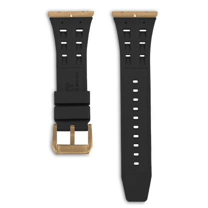 Tsarbomba TB8210 and TB8211 Replacement Watch Strap Quick-Release Fluororubber