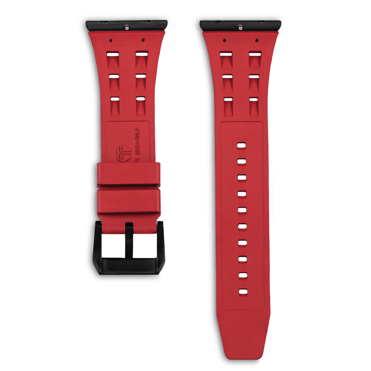 Tsarbomba TB8210 and TB8211 Replacement Watch Strap Quick-Release Fluororubber