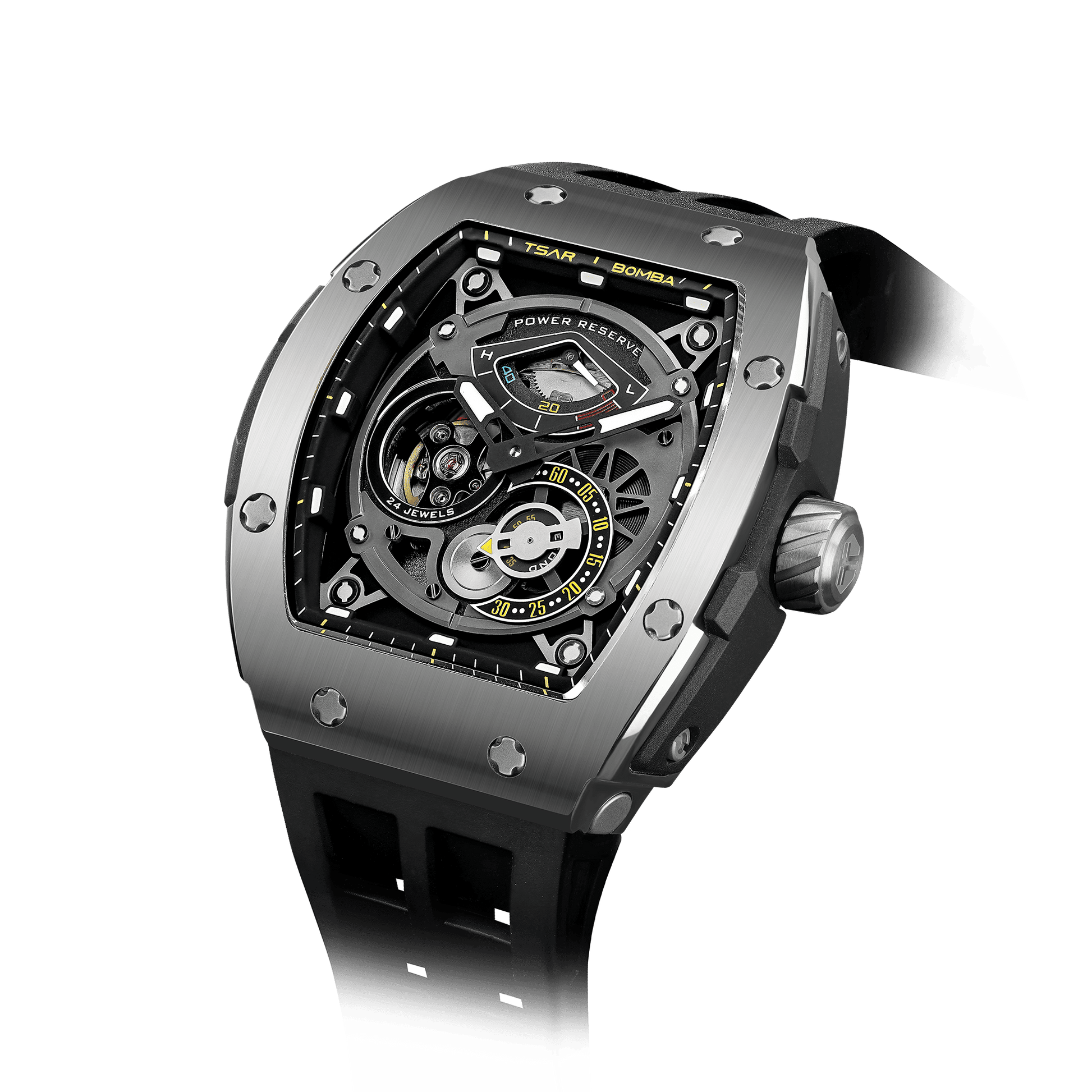 Tsarbomba Elemental TB8210A Men's Luxury Chronograph Watch