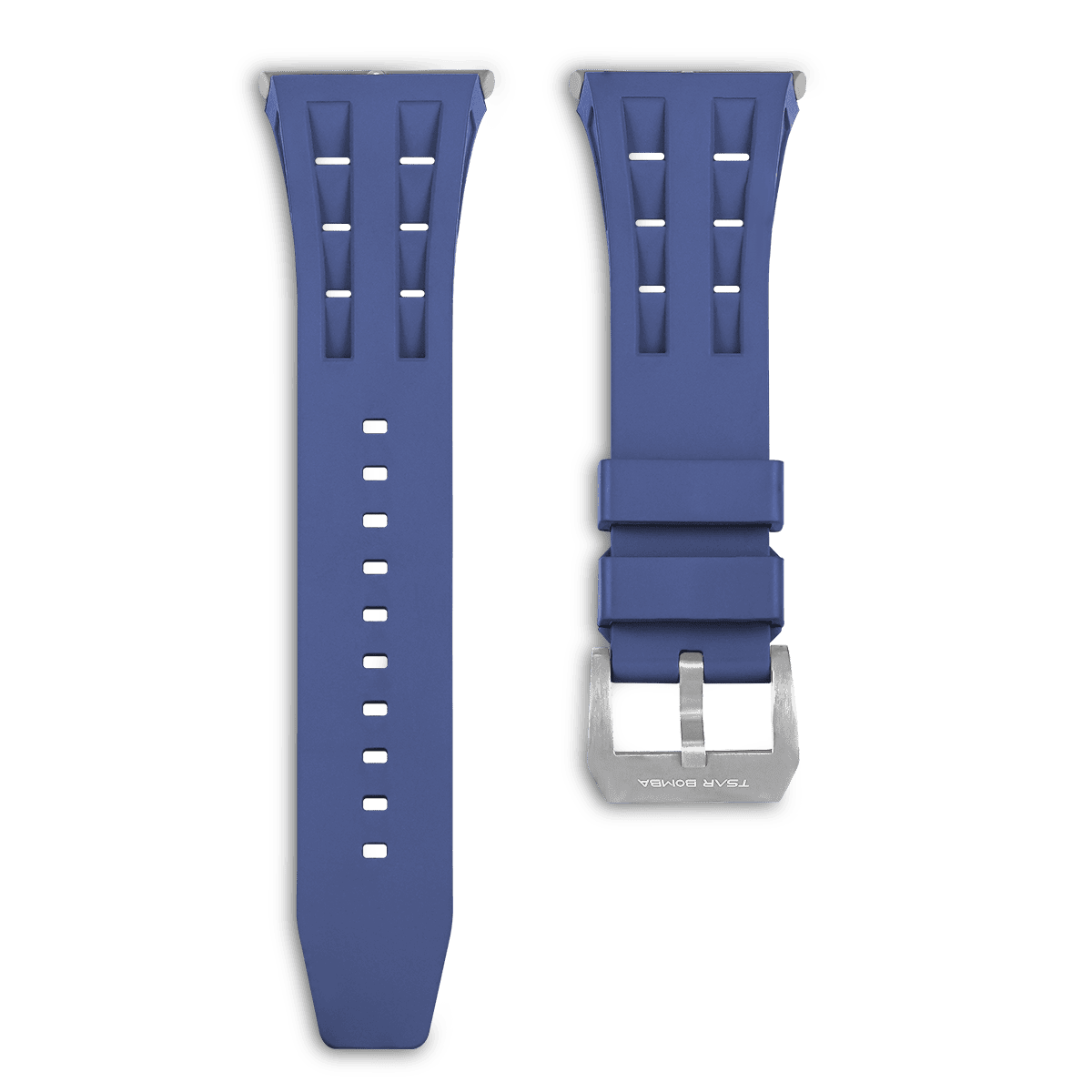 Tsarbomba TB8210 and TB8211 Replacement Watch Strap Quick-Release Fluororubber