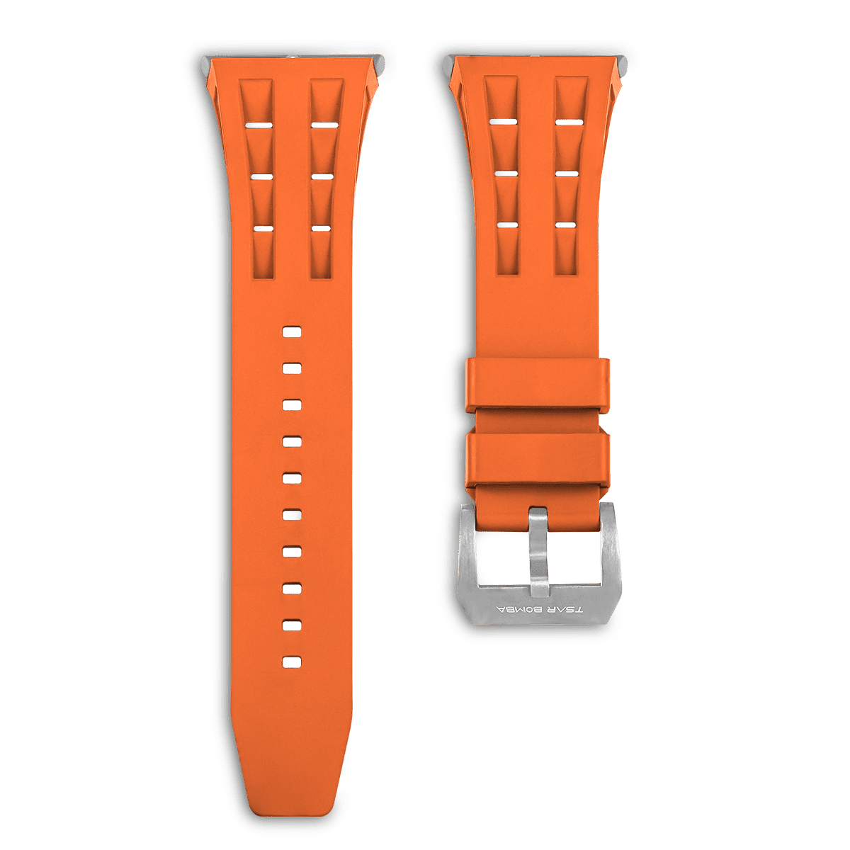 Tsarbomba TB8210 and TB8211 Replacement Watch Strap Quick-Release Fluororubber