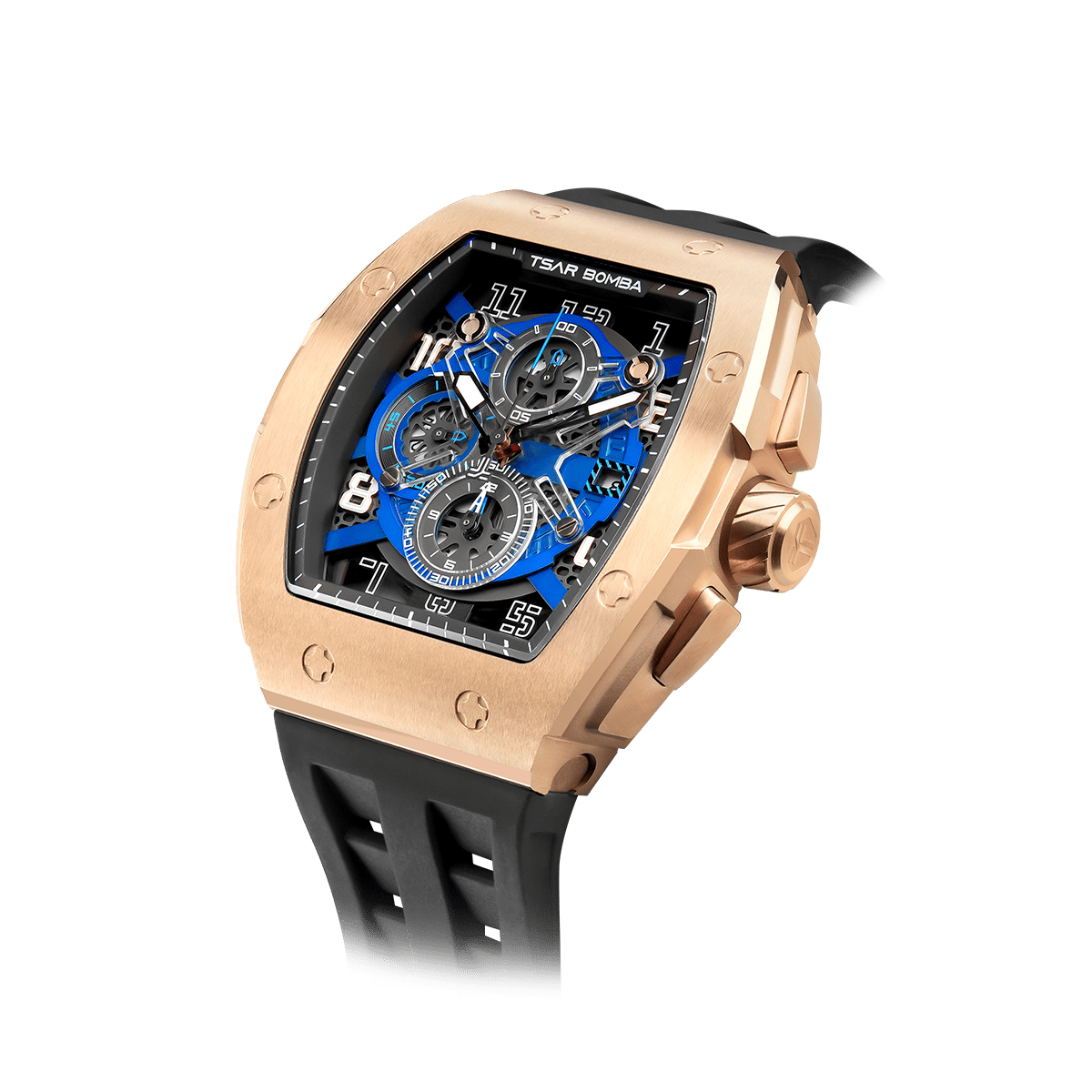 Tsarbomba Elemental TB8211Q Quartz Watch Stainless Steel