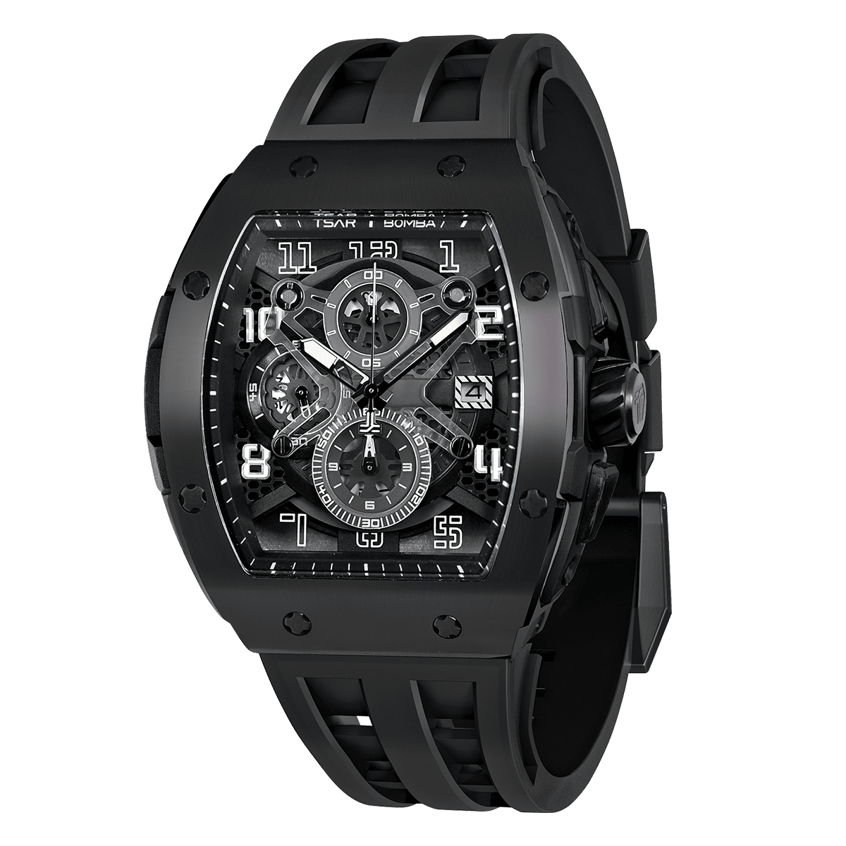 Tsarbomba Elemental TB8211Q Quartz Watch Stainless Steel
