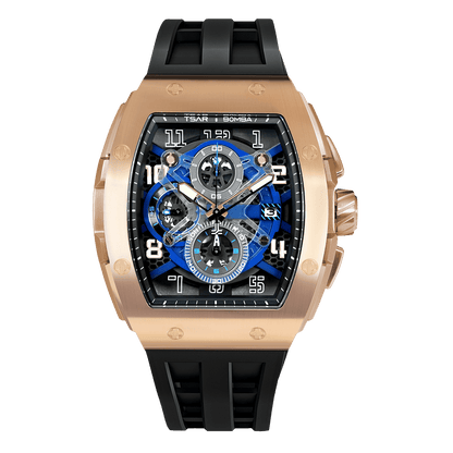 Tsarbomba Elemental TB8211Q Quartz Watch Stainless Steel