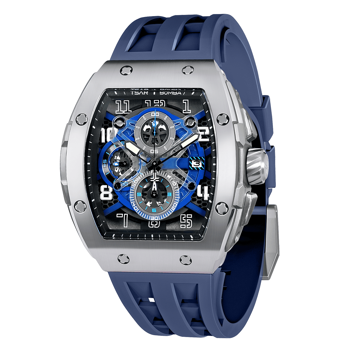 Tsarbomba Elemental TB8211Q Quartz Watch Stainless Steel