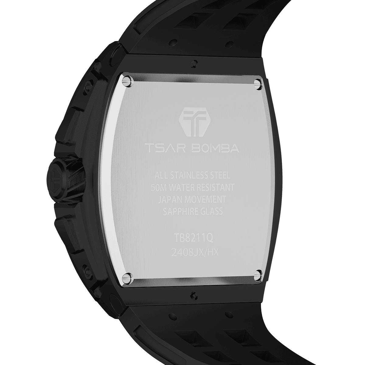 Tsarbomba Elemental TB8211Q Quartz Watch Stainless Steel