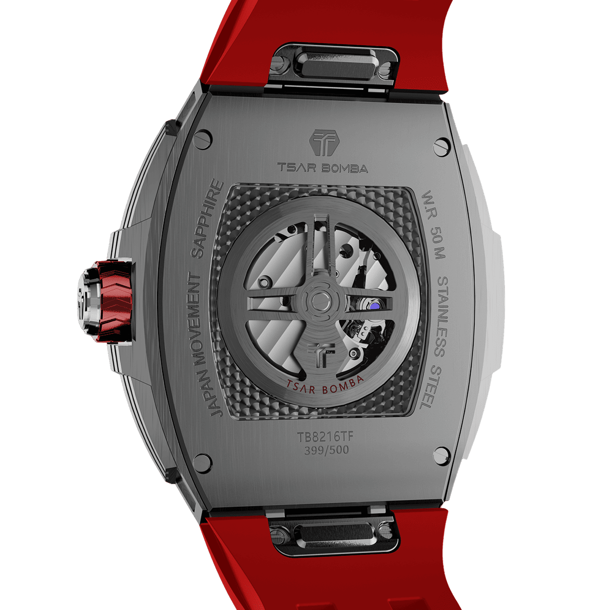 TSAR BOMBA Neutron TB8216 Automatic Watch Carbon Fiber