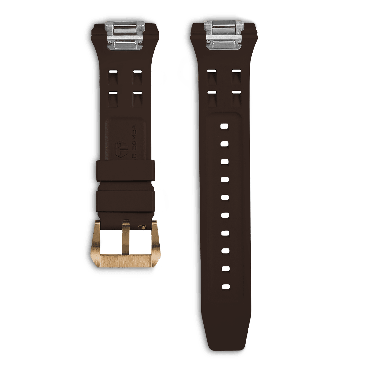 Tsarbomba Neutron Fluororubber Interchangeable Watch Strap for Daily Wear