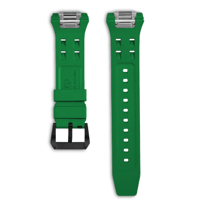 Tsarbomba Atomic Interchangeable Watch Strap Fluororubber Classic or Deployant Clasp