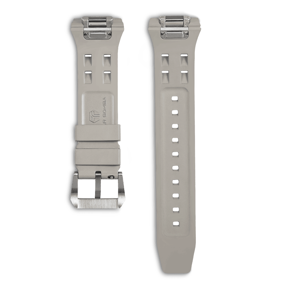 Tsarbomba Atomic Interchangeable Watch Strap Fluororubber Classic or Deployant Clasp