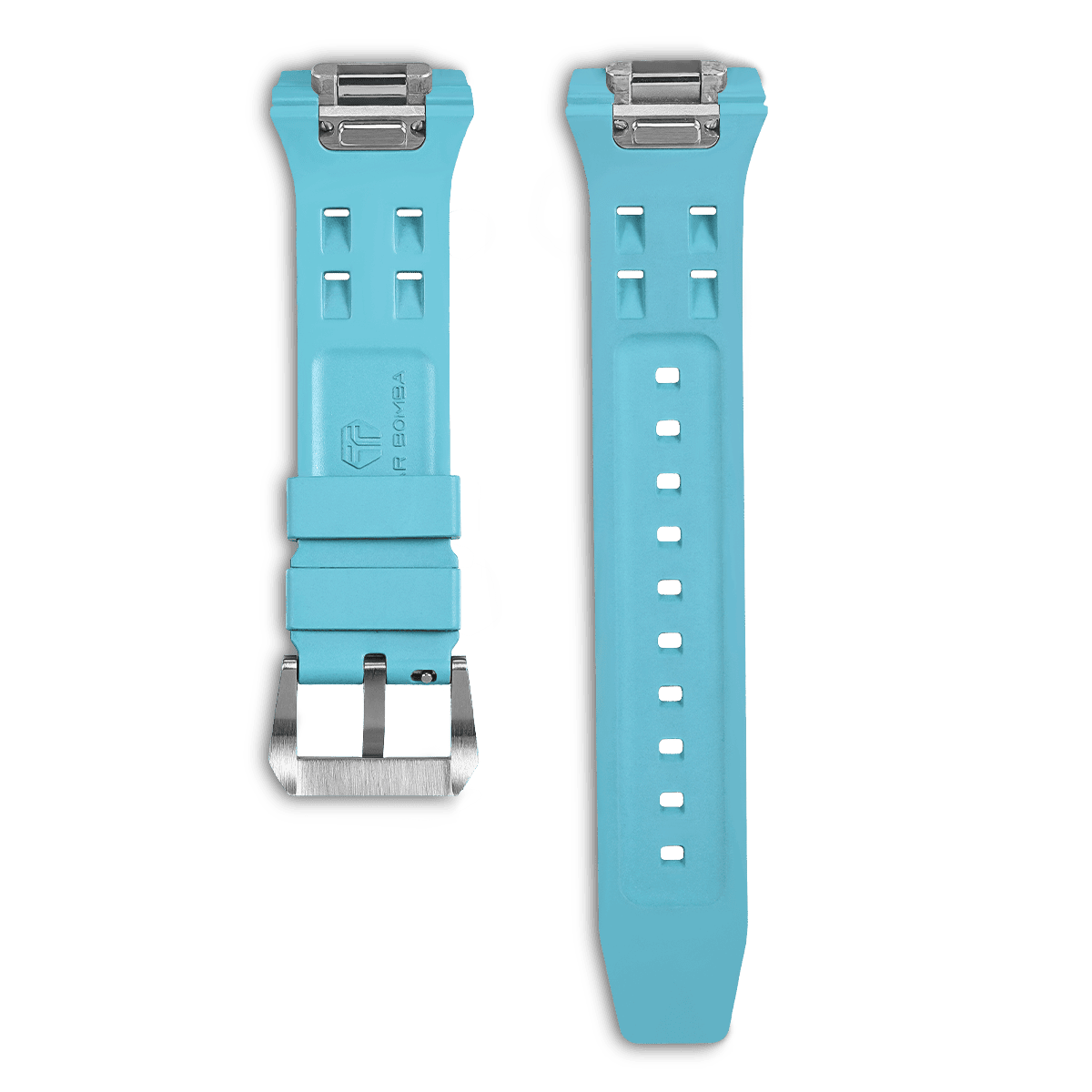 Tsarbomba Atomic Interchangeable Watch Strap Fluororubber Classic or Deployant Clasp
