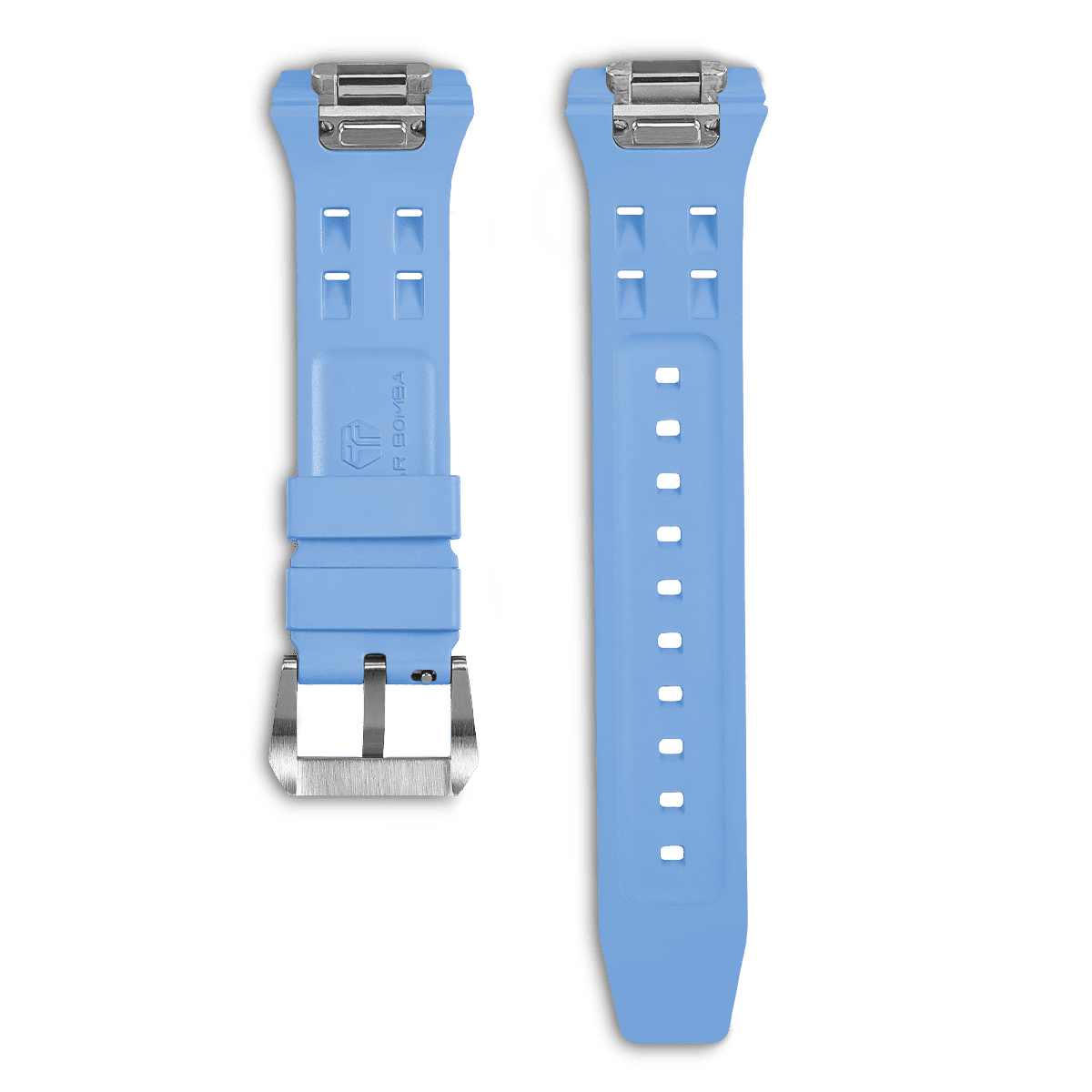 Tsarbomba Atomic Interchangeable Watch Strap Fluororubber Classic or Deployant Clasp