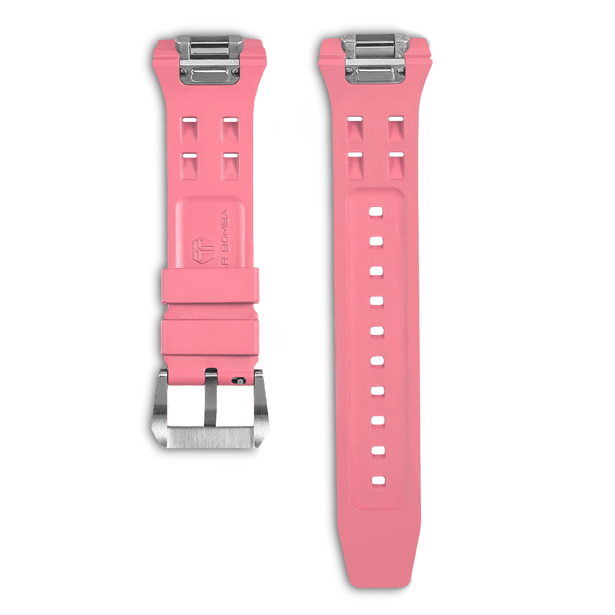 Tsarbomba Neutron Fluororubber Interchangeable Watch Strap for Daily Wear