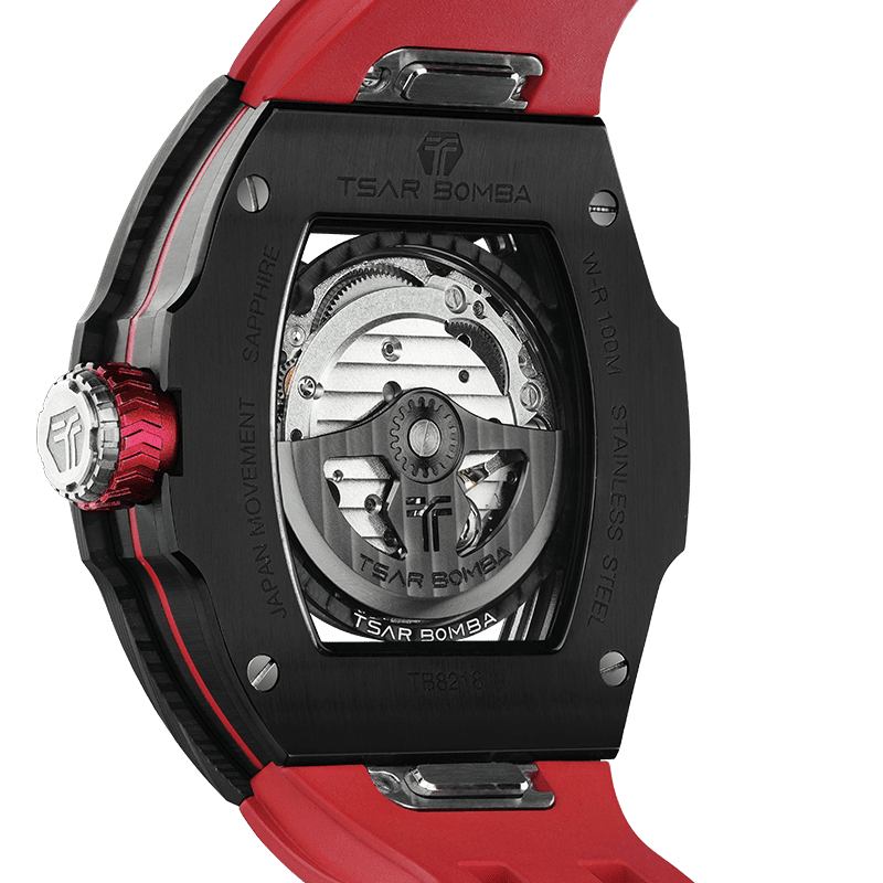 Tsarbomba Atomic TB8218 2-in-1 Automatic Interchangeable Bezel Watch