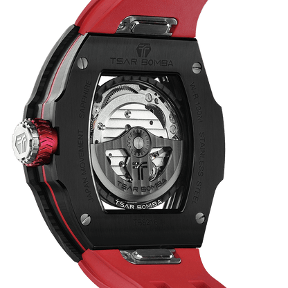 Tsarbomba Atomic TB8218 2-in-1 Automatic Interchangeable Bezel Watch