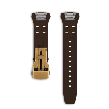 Tsarbomba Light Matter Interchangeable Fluororubber Replacement Watch Strap