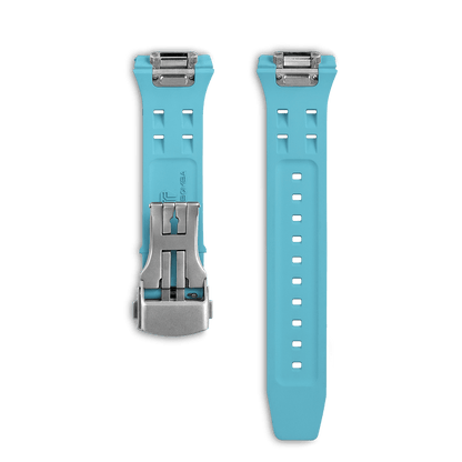 Tsarbomba Atomic Interchangeable Watch Strap Fluororubber Classic or Deployant Clasp
