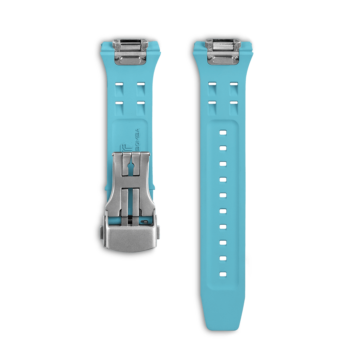Tsarbomba Light Matter Interchangeable Fluororubber Replacement Watch Strap