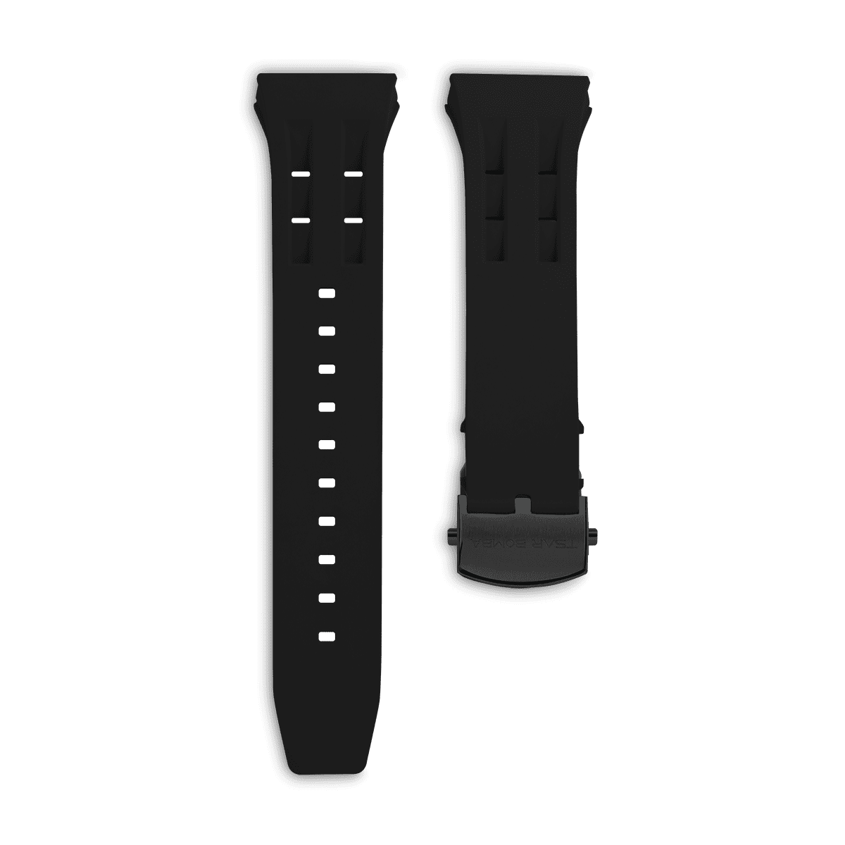 Tsarbomba Neutron Fluororubber Interchangeable Watch Strap for Daily Wear