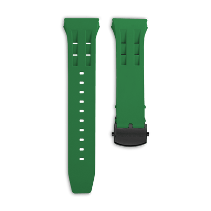 Tsarbomba Atomic Interchangeable Watch Strap Fluororubber Classic or Deployant Clasp