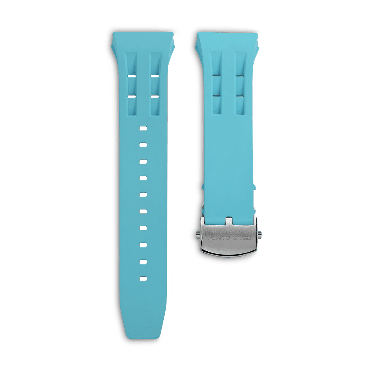 Tsarbomba Light Matter Interchangeable Fluororubber Replacement Watch Strap