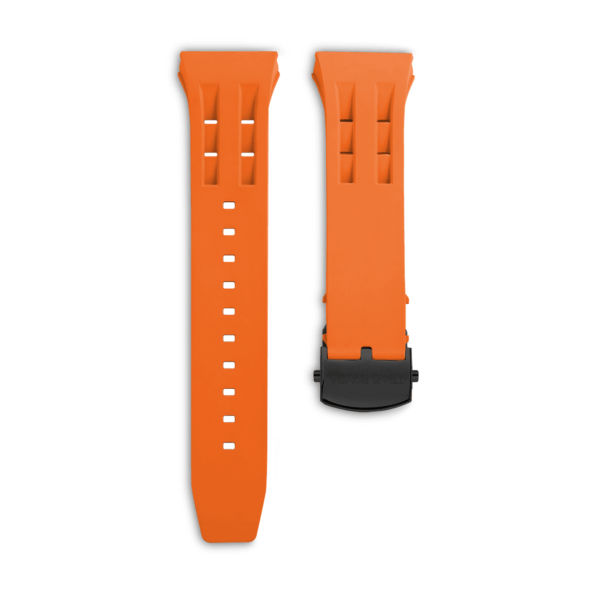 Tsarbomba Neutron Fluororubber Interchangeable Watch Strap for Daily Wear