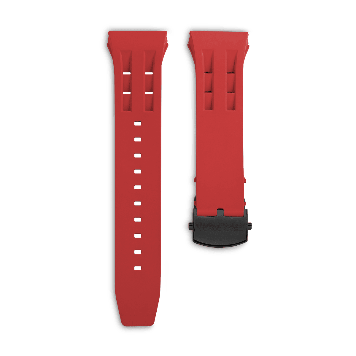 Tsarbomba Atomic Interchangeable Watch Strap Fluororubber Classic or Deployant Clasp