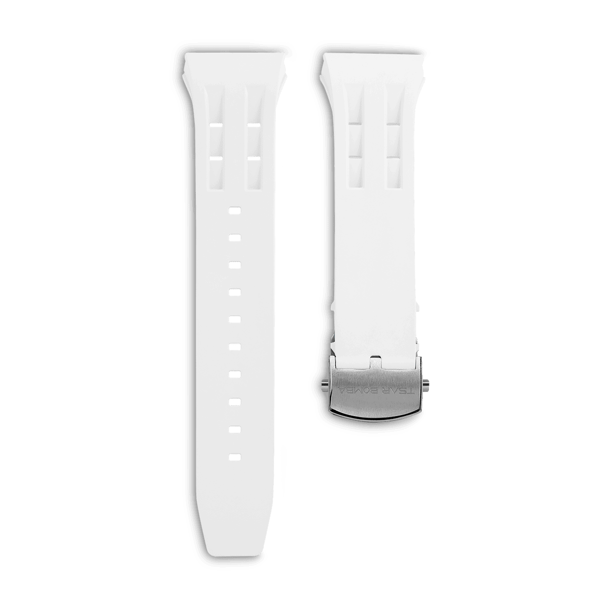 Tsarbomba Neutron Fluororubber Interchangeable Watch Strap for Daily Wear