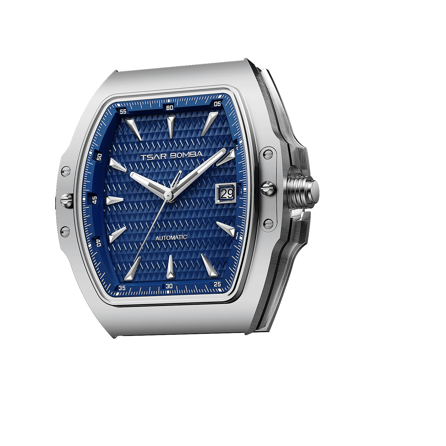 Tsarbomba Atomic Interchangeable Watch Head Stainless Steel