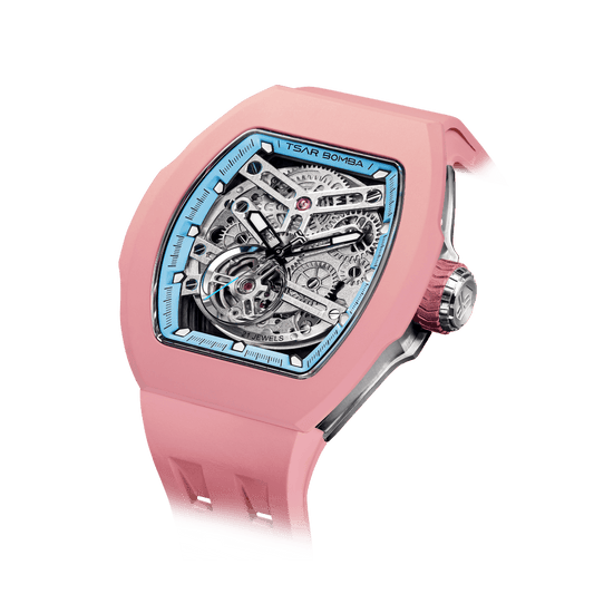 Tsarbomba Atomic TB8218 Women's Automatic Watch Interchangeable Strap