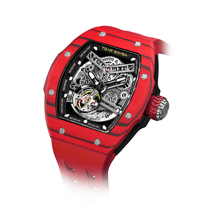Tsarbomba Atomic TB8218 2-in-1 Automatic Interchangeable Bezel Watch
