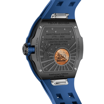 Tsarbomba Atomic Minuteman Edition Men's Mechanical Watch 3-in-1