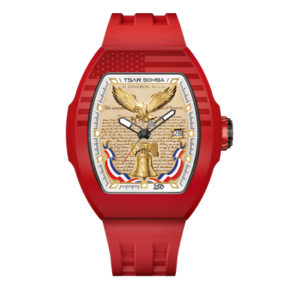 Tsarbomba Atomic Minuteman Edition Men's Mechanical Watch 3-in-1