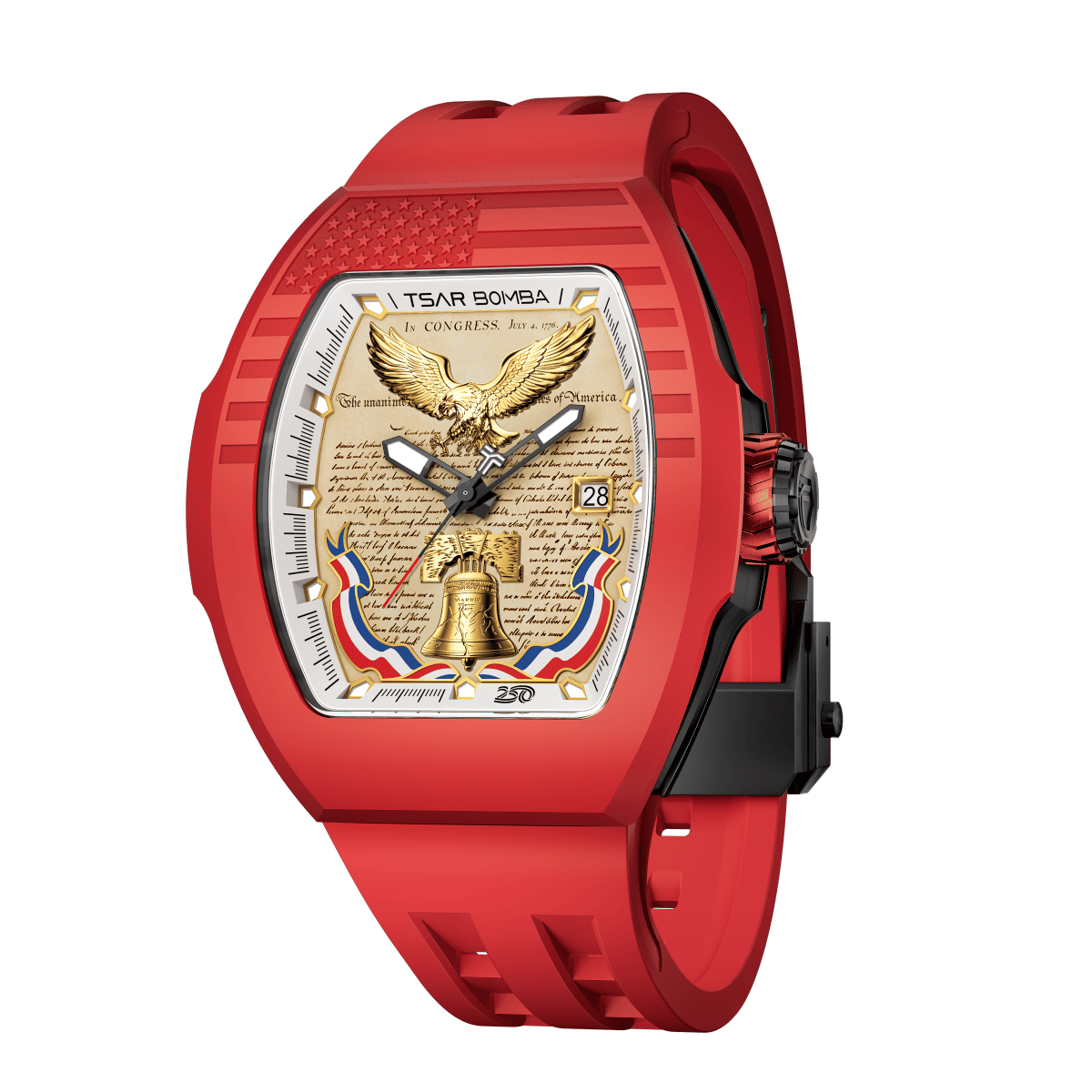 Tsarbomba Atomic Minuteman Edition Men's Mechanical Watch 3-in-1