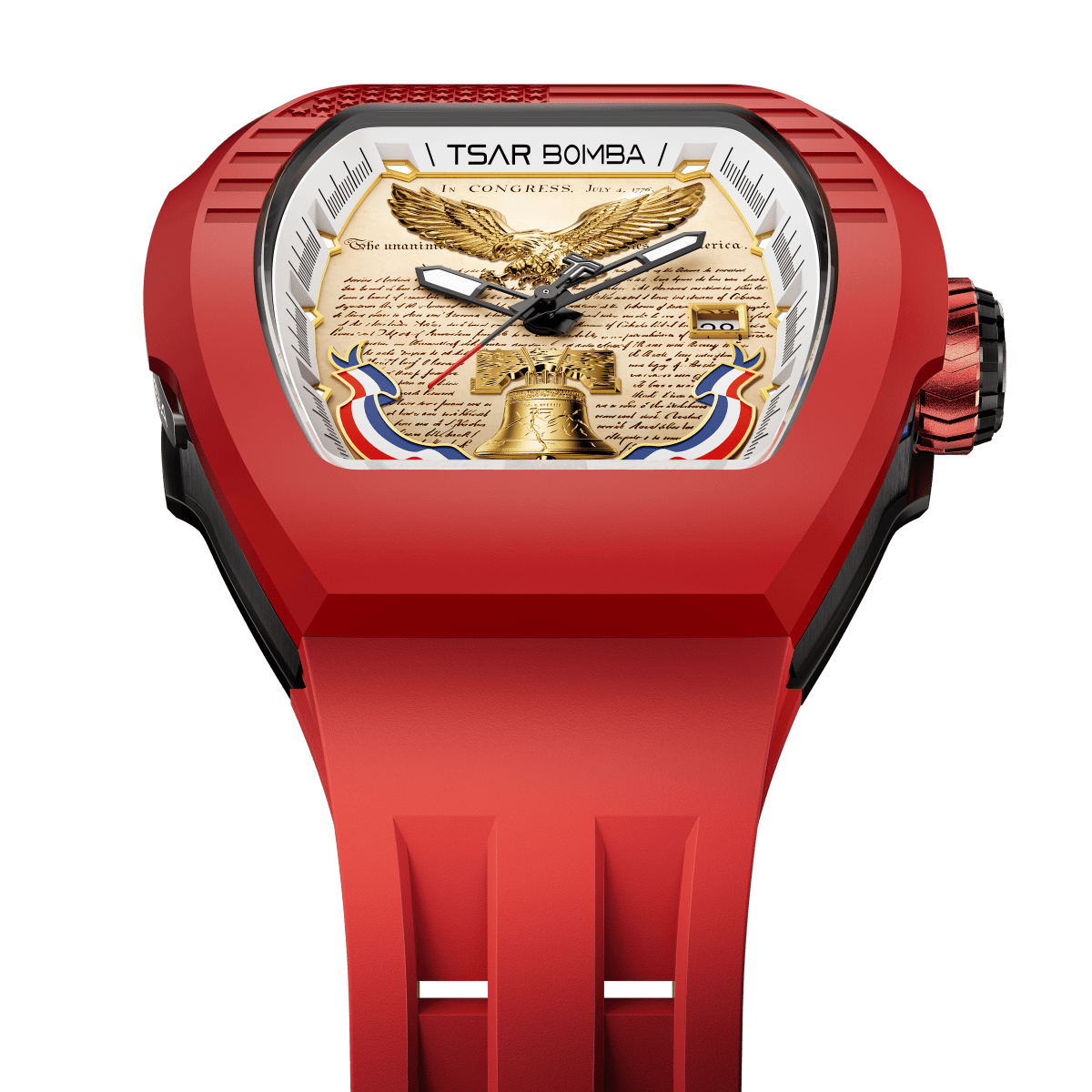 Tsarbomba Atomic Minuteman Edition Men's Mechanical Watch 3-in-1