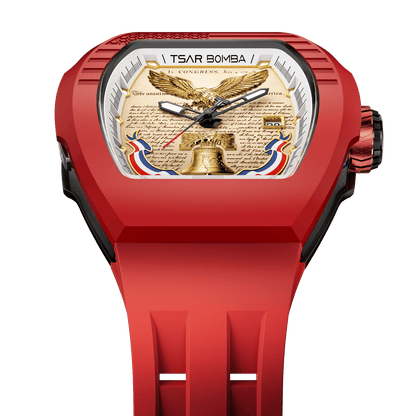 Tsarbomba Atomic Minuteman Edition Men's Mechanical Watch 3-in-1