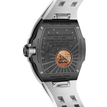 Tsarbomba Atomic Minuteman Edition Men's Mechanical Watch 3-in-1
