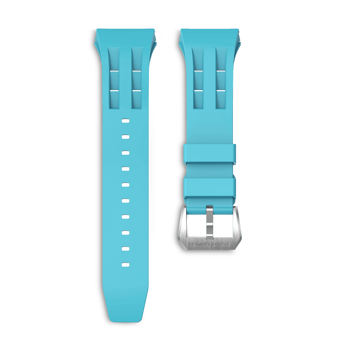 Tsarbomba Neutron Fluororubber Interchangeable Watch Strap for Daily Wear