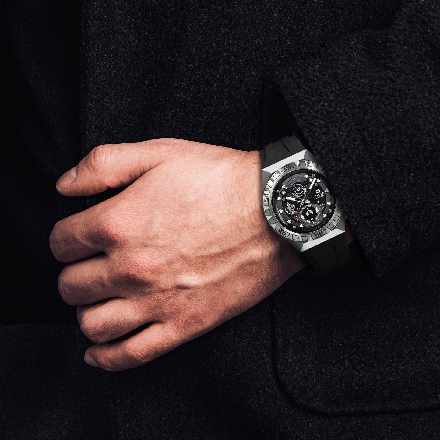 TSAR BOMBA Elemental TB8806Q Quartz Watch