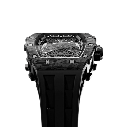 Tsarbomba TB8207CF Automatic Watch Carbon Fiber Black