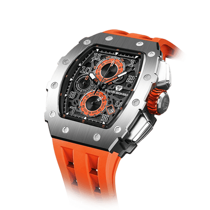 Tsar Bomba Elemental TB8204Q Quartz Watch Stainless Steel Case