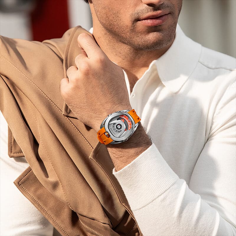 Tsarbomba Reactor TB8213 Automatic Mechanical Stainless Steel Watch
