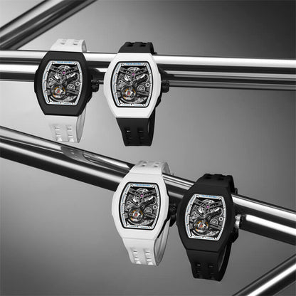 TSAR BOMBA Atomic TB8218 Automatic Watch FluoroRubber Set