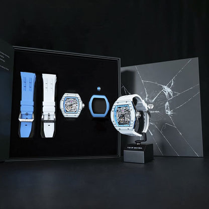 Tsarbomba Atomic TB8218 2-in-1 Automatic Interchangeable Bezel Watch