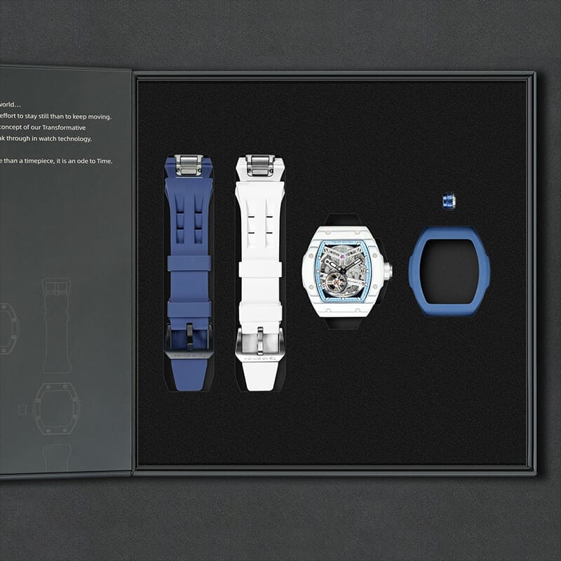 Tsarbomba Atomic TB8218 2-in-1 Automatic Interchangeable Bezel Watch