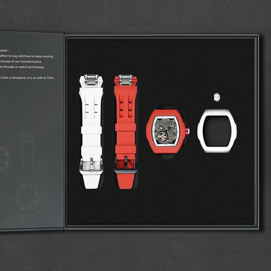 Tsarbomba Atomic TB8218 2-in-1 Automatic Interchangeable Bezel Watch