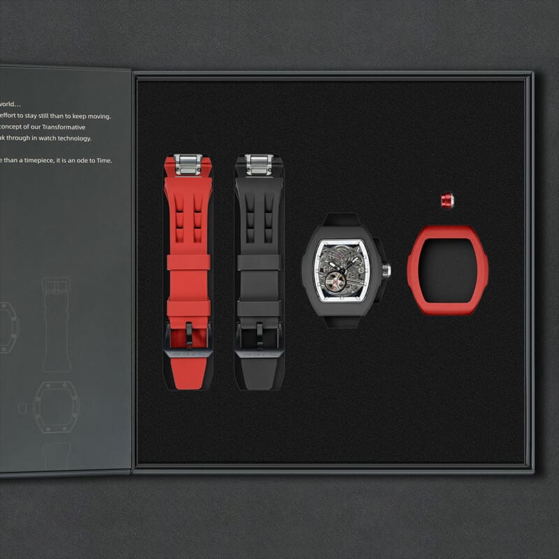 Tsarbomba Atomic TB8218 2-in-1 Automatic Interchangeable Bezel Watch