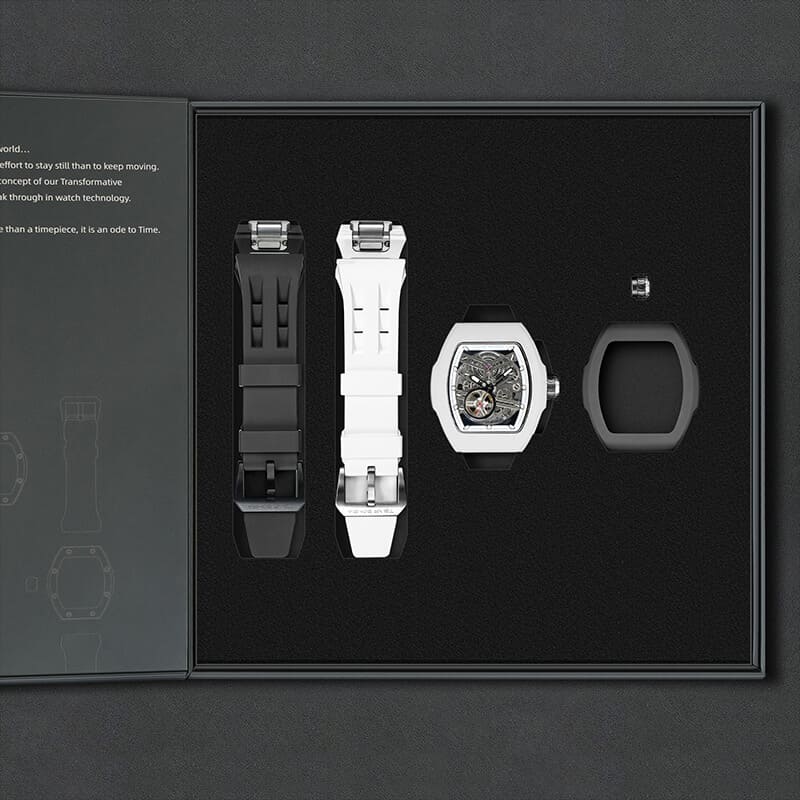 Tsarbomba Atomic TB8218 2-in-1 Automatic Interchangeable Bezel Watch