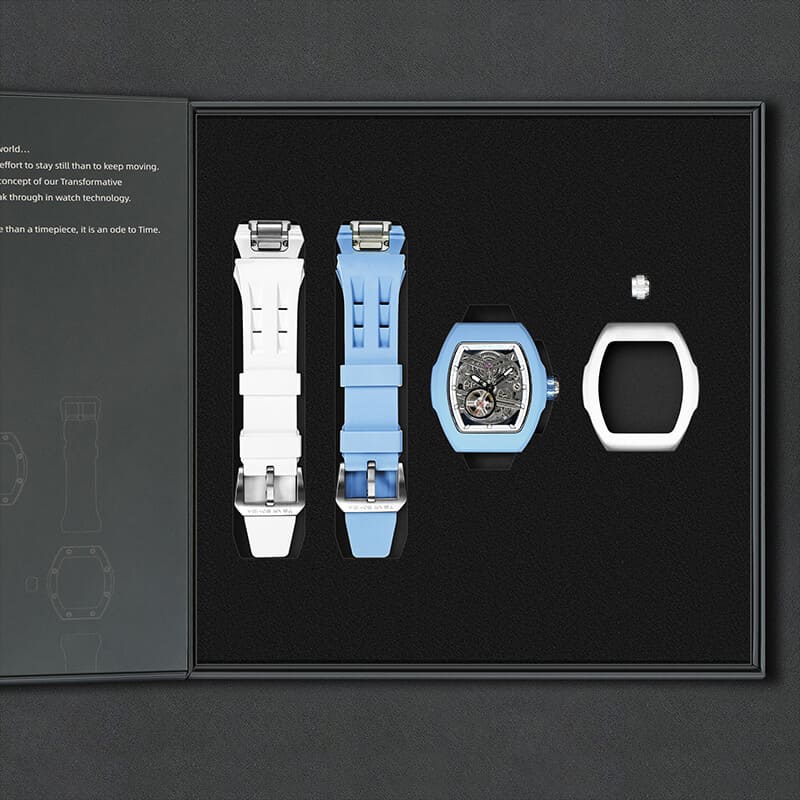 Tsarbomba Atomic TB8218 2-in-1 Automatic Interchangeable Bezel Watch