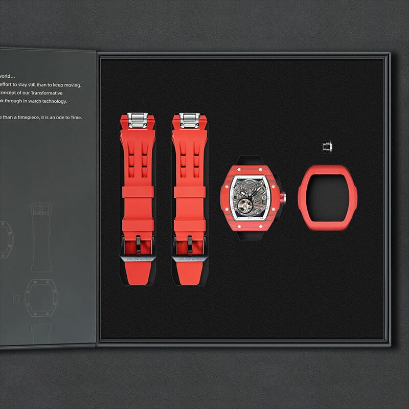 Tsarbomba Atomic TB8218 2-in-1 Automatic Interchangeable Bezel Watch